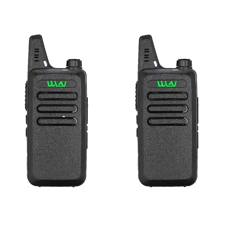 (COD) Sepasang HT WLN KD - C1 HT UHF Free Handsfree Lengkap KDC1 WLAN ORIGINAL isi 2pcs walkie talkie / HT / HT WLN /