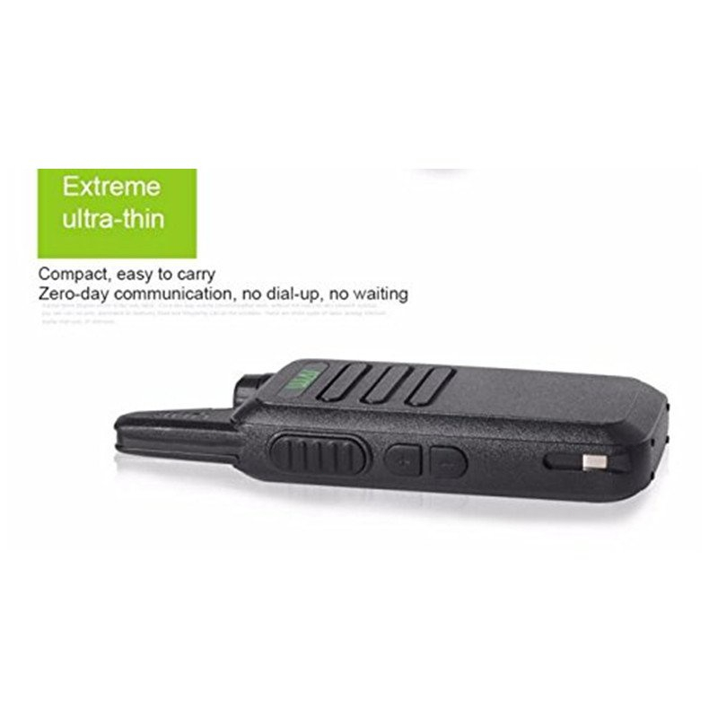 (COD) Sepasang HT WLN KD - C1 HT UHF Free Handsfree Lengkap KDC1 WLAN ORIGINAL isi 2pcs walkie talkie / HT / HT WLN /