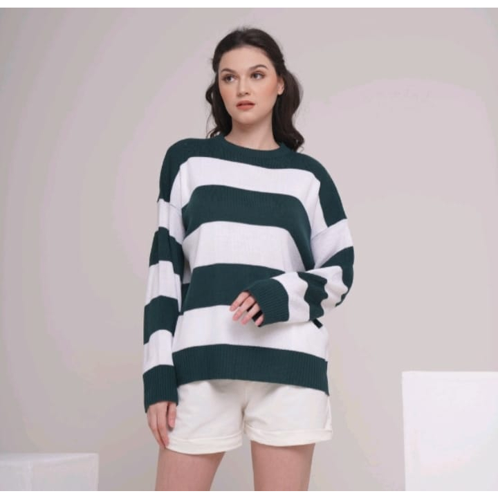 EIRA Sweater Rajut Oversize Atasan Knitted