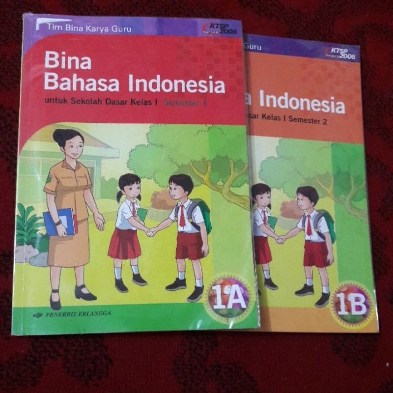 Bina Bahasa Indonesia 1A 1B Erlangga