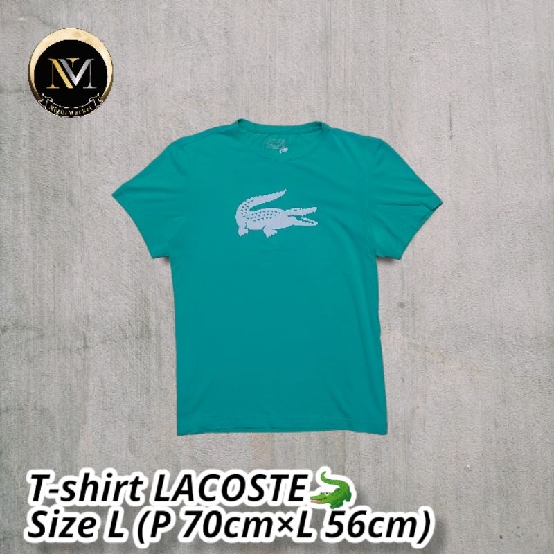 Kaos LACOSTE BIG LOGO second size L