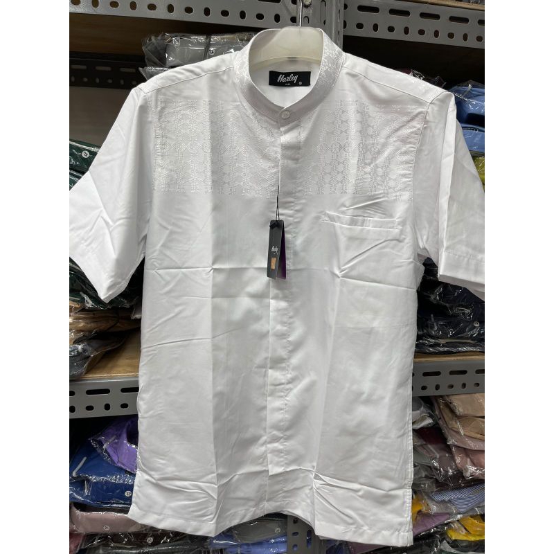 Ready...Koko Pendek Harley/Kemko terbaru/Baju Koko pria lengan pendek/Koko pria dewasa