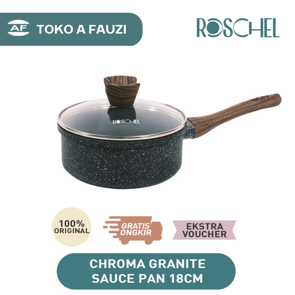 Chroma Series Granite Saucepan 18cm