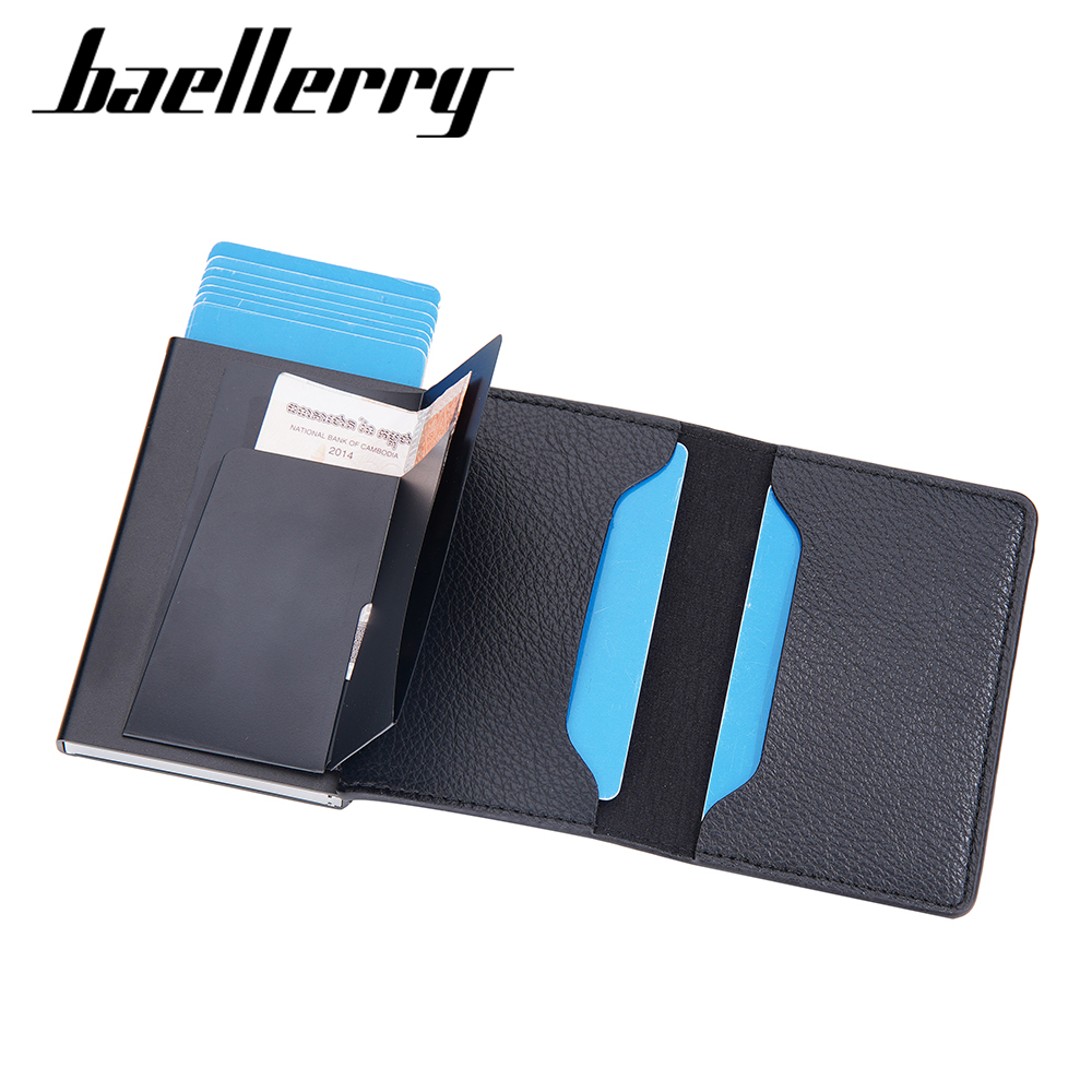 BAELLERRY K9301 Dompet Kartu Pria Bahan Kulit PU Leather Premium WATCHKITE WKOS
