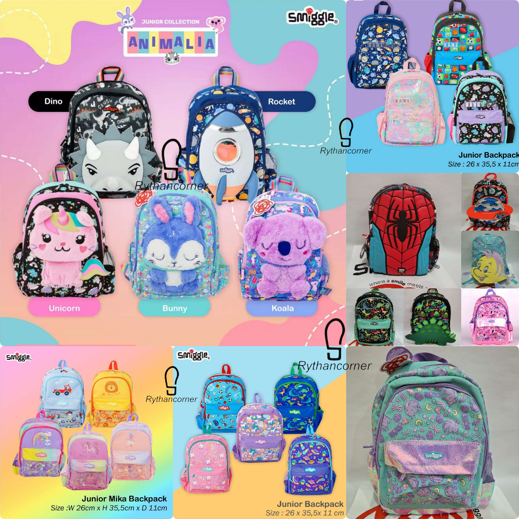 TAS RANSEL BACKPACK SMIGGLE JUNIOR TK