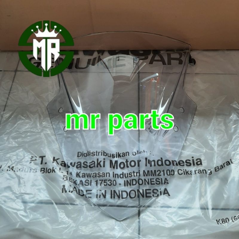 windshield visor cover meter kawasaki ninja 250 fi 250fi old original