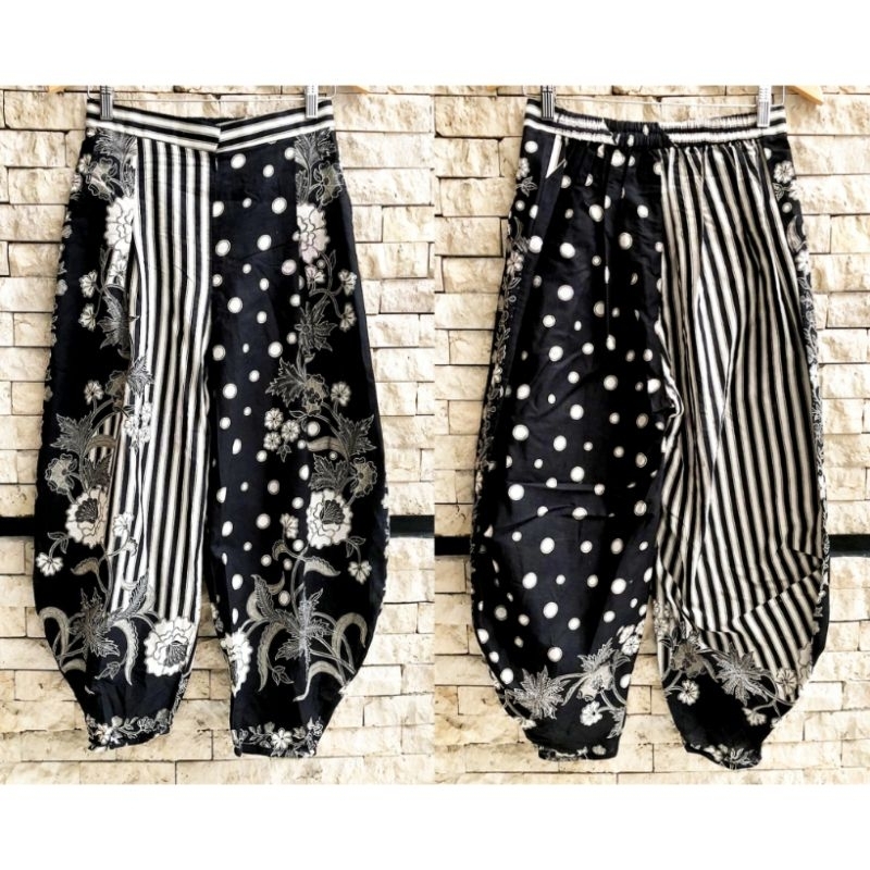 SALE EX BUTIK BATIK HAREEM PANTS WOMAN - CELANA HAREM WANITA BATIK