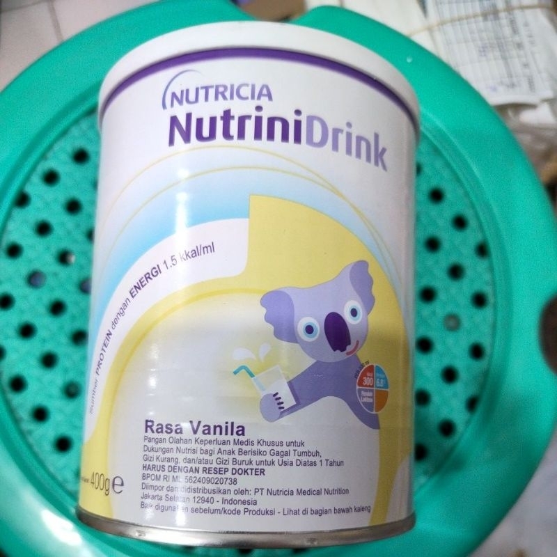 Nutrinidrink Rasa Vanila Kaleng @400gr