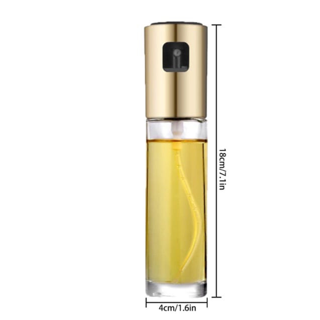 ~ PIYOSHI08 ~ Botol Minyak Semprot Kaca Serbaguna Transparent Glass Stainless Oil Sprayer PD154