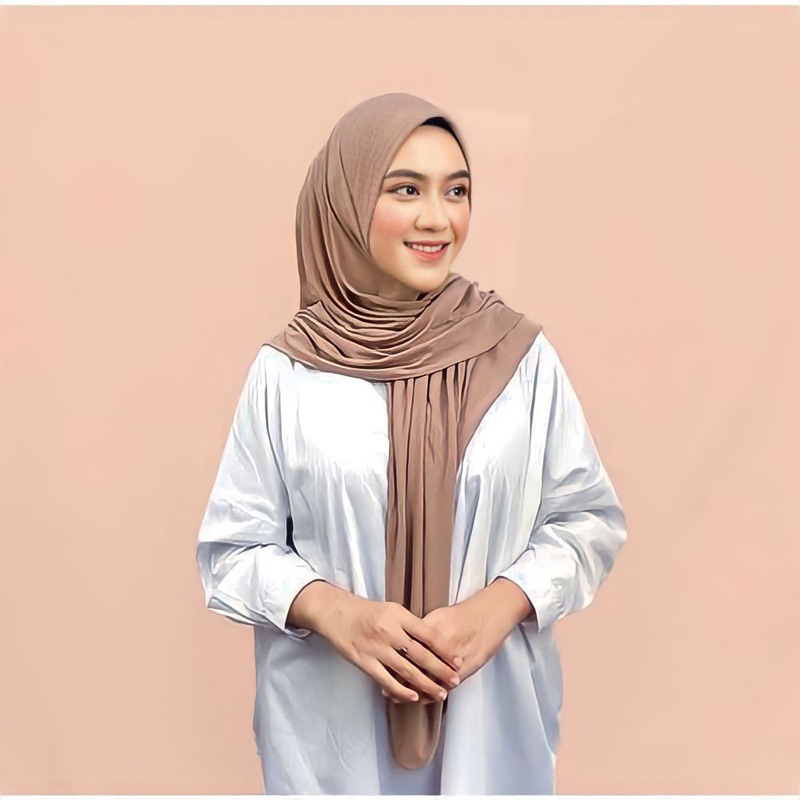 Hijab Instant Segitiga Jersey Premium