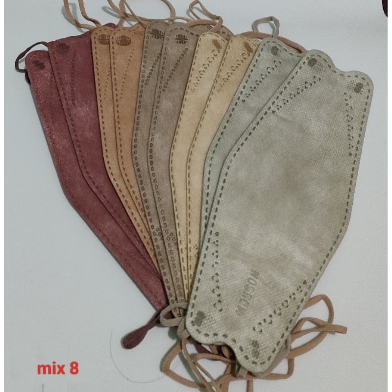 Mouson KF94 Masker 4ply mix warna