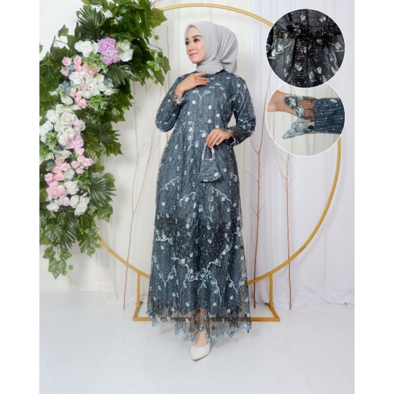 Gamis Regina Safira Claudia Original Butik