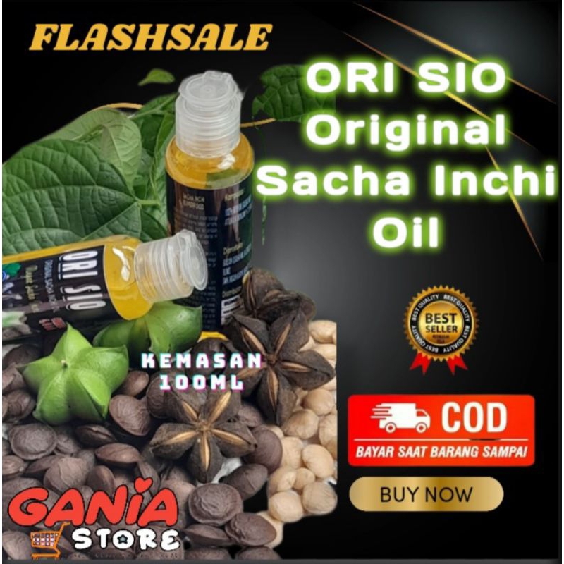 Minyak Sacha Inchi(ORISIO) original murni sacha inchi oil kemasan 100ml