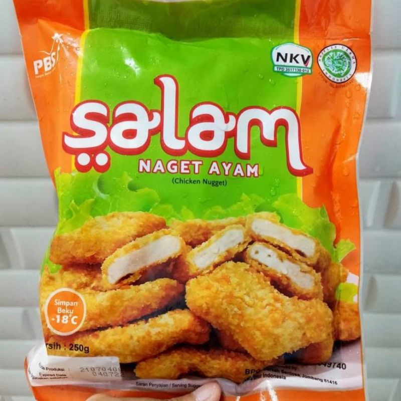 

PROMO SALAM NUGGET AYAM 250GR INSTANT