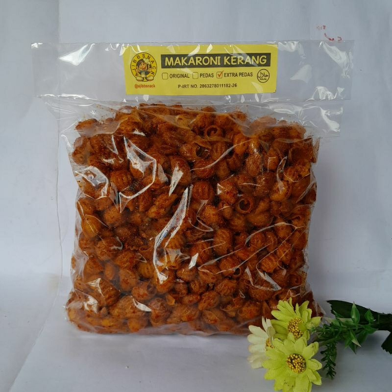 Makaroni Bantet (Kriwil) gurih daun jeruk #250gr