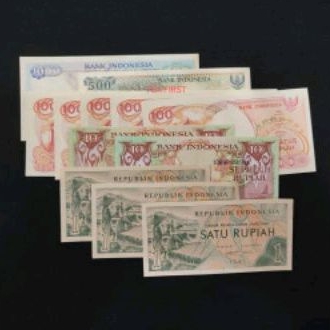 PAKET MAHAR 2023 RUPIAH &amp; 2024 RUPIAH UANG KUNO ORIGINAL BI