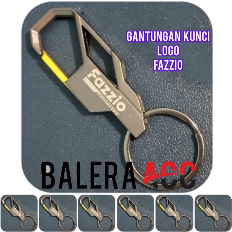 Gantungan kunci remote smart key Logo Yamaha Fazzio Kualitas PREMIUM