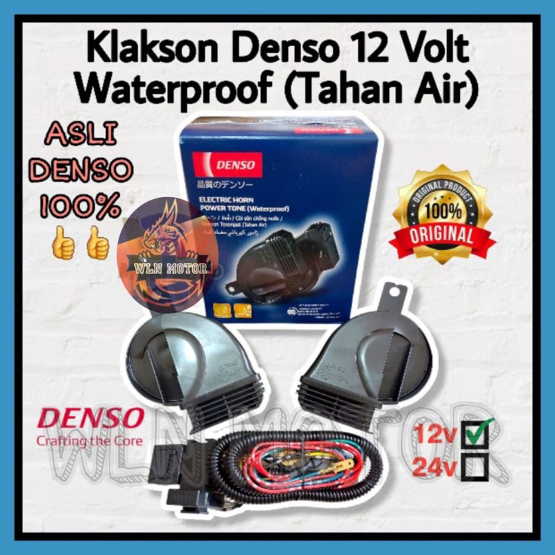# KLAKSON KEONG DENSO KLAKSON DENSO WATERPROOF MOBIL MOTOR DENSO