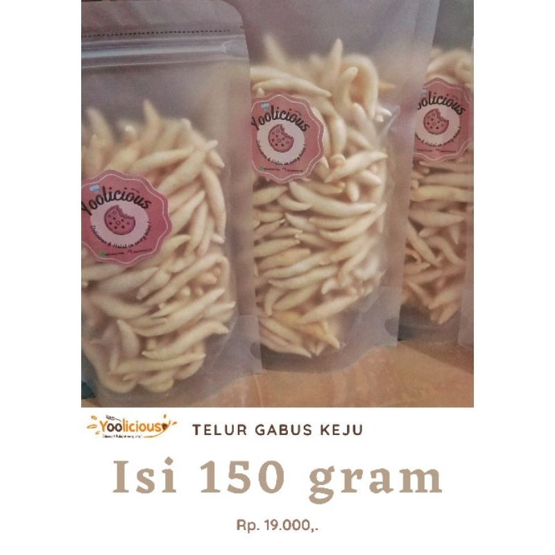 

Telur Gabus Keju 150gr