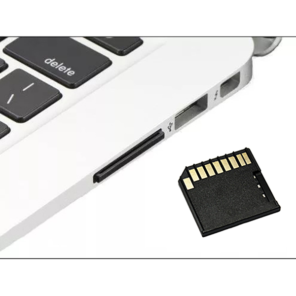 Micro SD to SD Card Adaptor Storage Expansion Macbook Air Pro - SW12 - Black