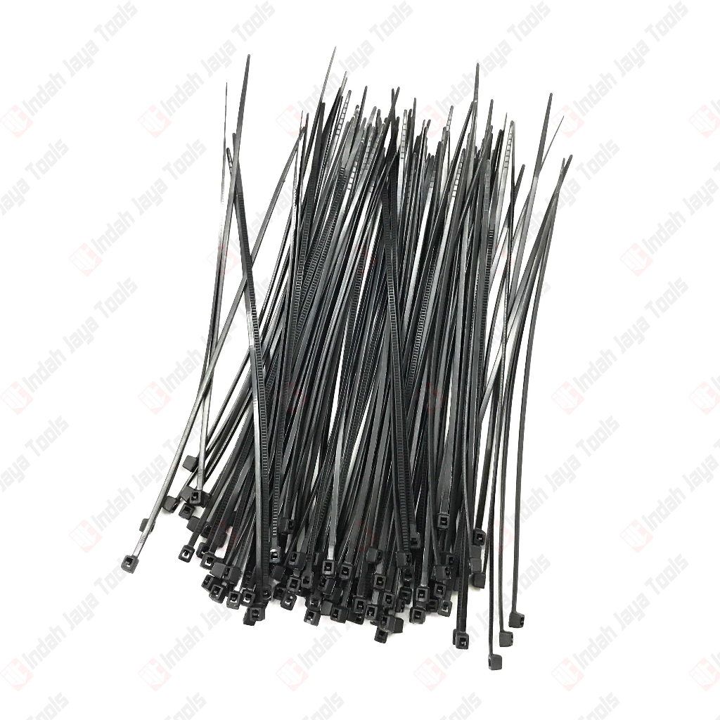 POPEYE Cable Ties 15 cm HITAM Kabel Tie Pengikat Strap 150 mm
