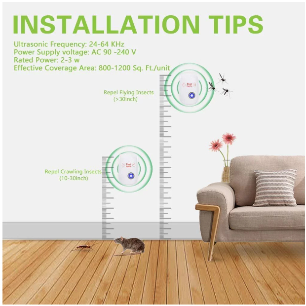 Pest Reject Pengusir Hama Dalam Ruangan Tidak Berisik