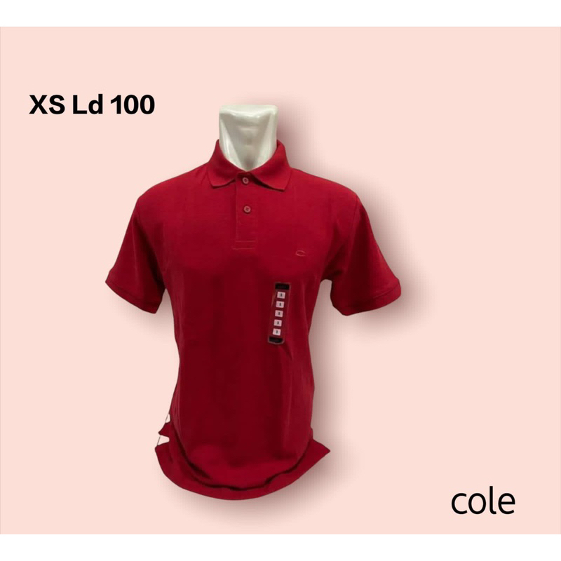 kaos kerah COLE cowok /kaos polo