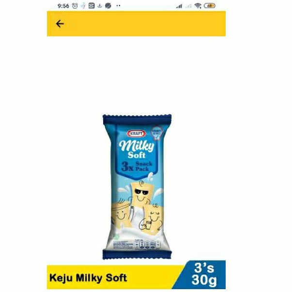 

KRAFT MILKY SOFT 3 *30G