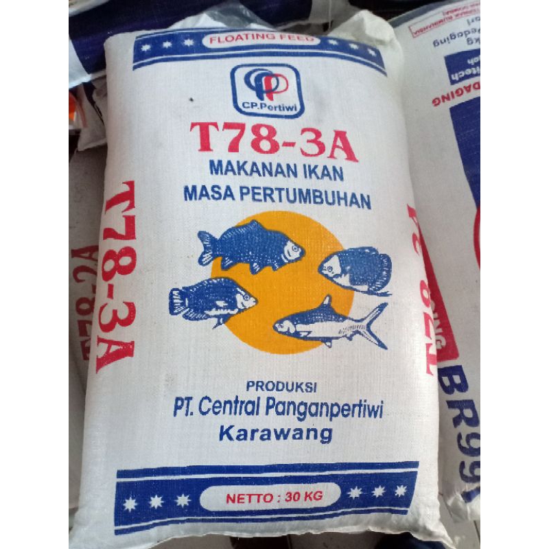 PELET IKAN T78-3A 1Sak isi 30kg