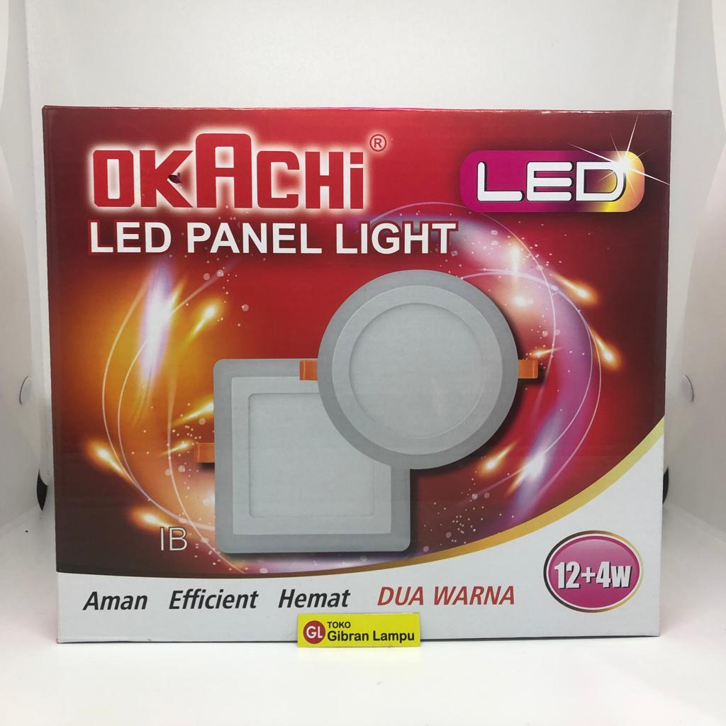 Lampu Downlight Okahi Dua Warna - LED Inbow Plafon Bulat