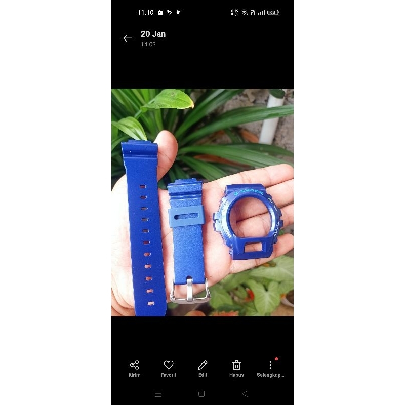 BNB G-SHOCK DW6900 BLUE NAVY