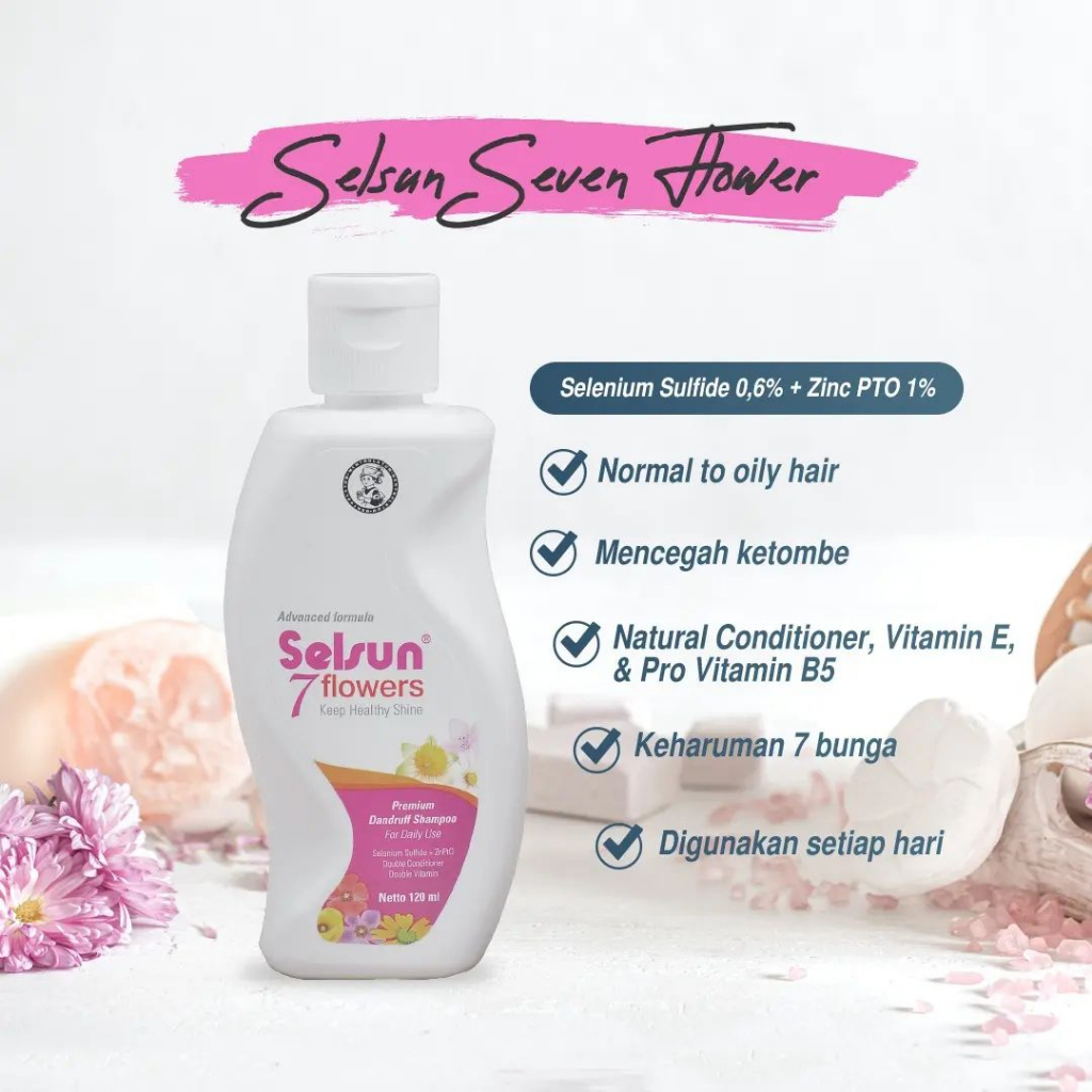 SELSUN Shampoo Series 50 ml 120 ml / Shampoo Anti Ketombe