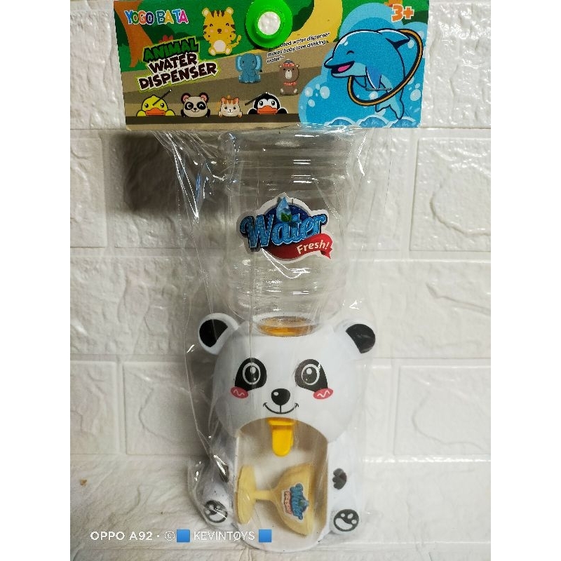 YK 145 MAINAN ANAK EDUKASI WATER DISPENSER PANDA (KTG) SUPER LUCU / MAINAN DISPENSER ANIMAL BENTUK PANDA LUCU satuan