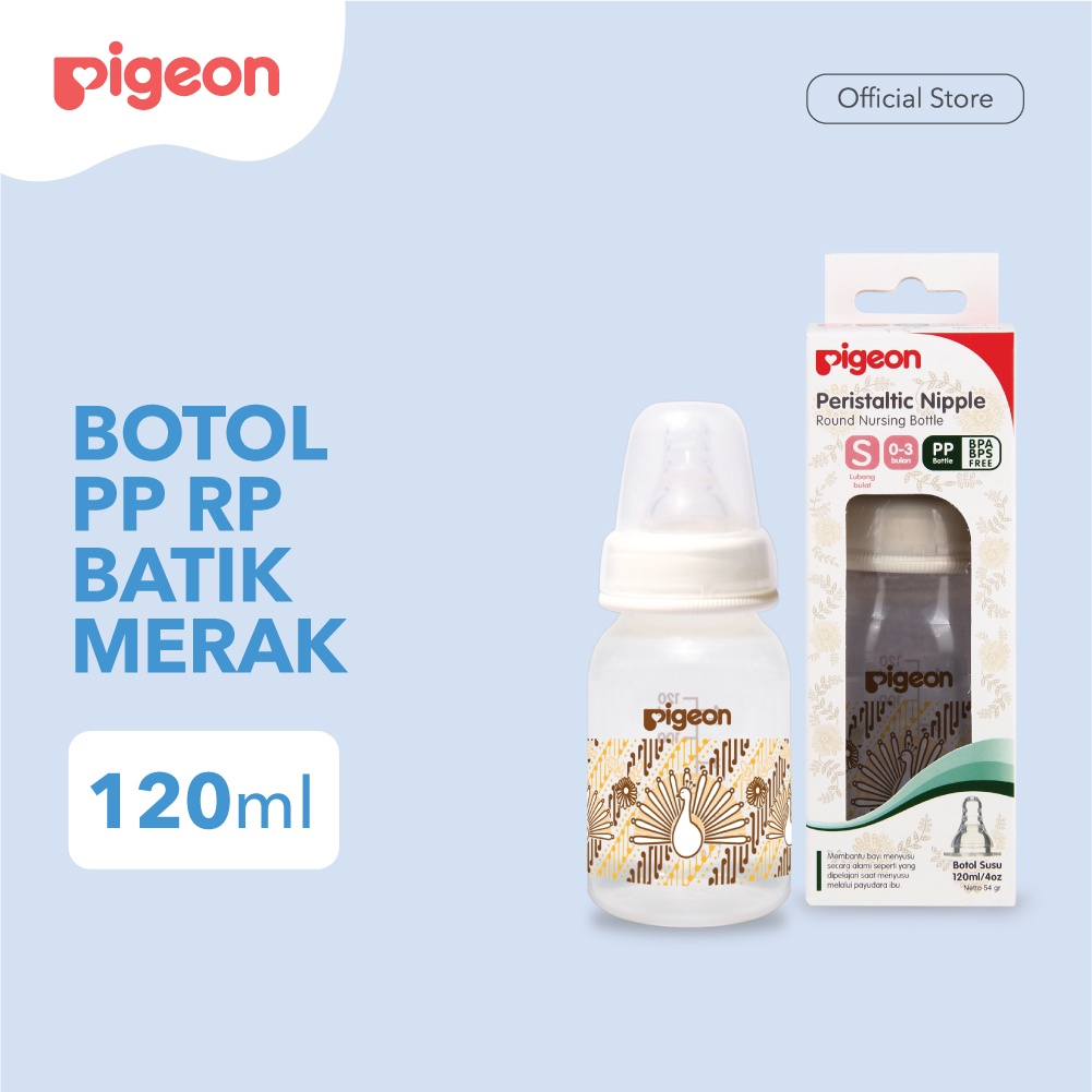 Pigeon Botol Susu PP RP Silicone Nipple 120ml