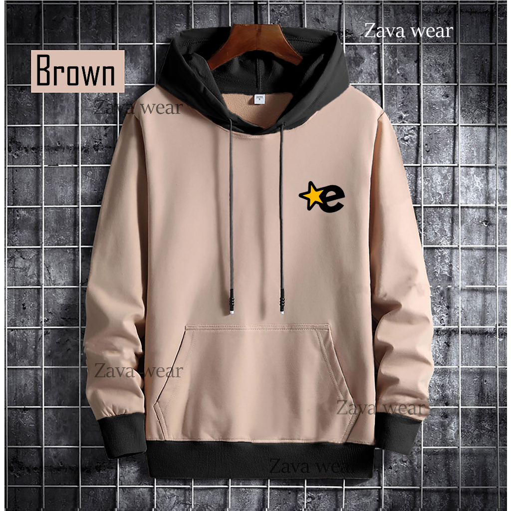 SWEATER HOODIE DISTRO 3SECOND Pria Wanita Premium Bahan Fleece Tebal Best Seller