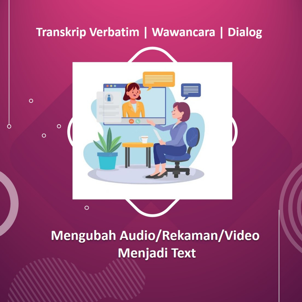 Transkrip Audio Wawancara Dialog Verbatim Kilat Sehari Jadi