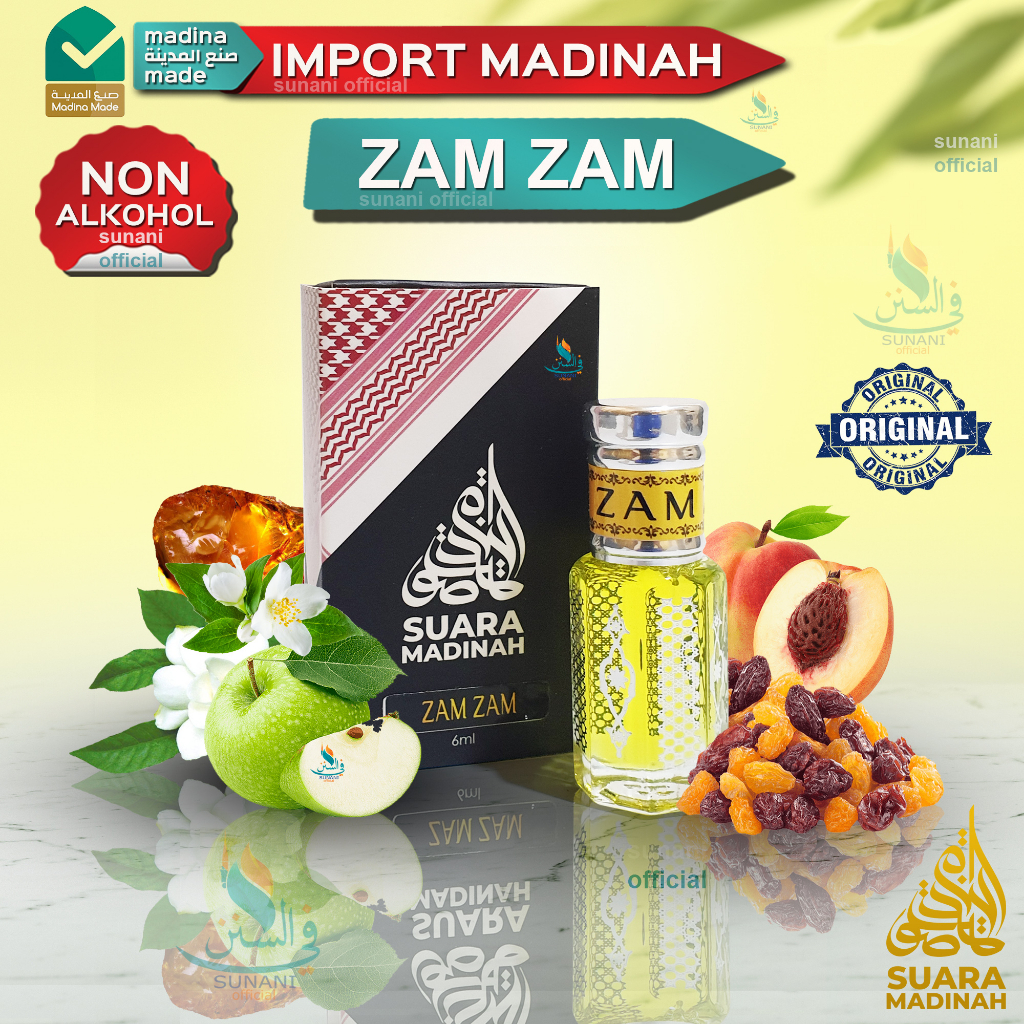 PARFUM ZAM ZAM, SUARA MADINAH
