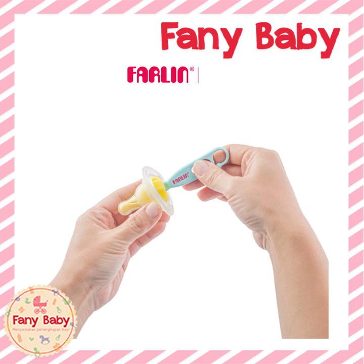 FARLIN NIPPLE BRUSH EFFORTLESS CLEAR 2PCS