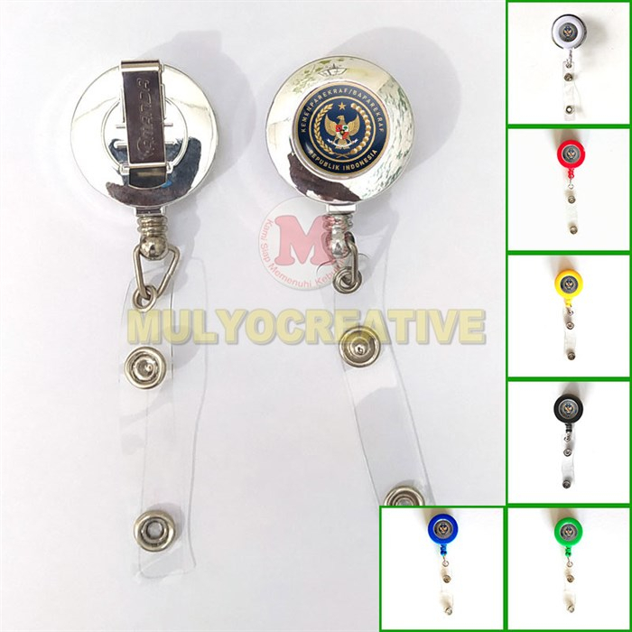 

ID Card Yoyo Kemenparekraf Gantungan ID Card Holder Logo Kementerian Pariwisata dan Ekonomi Kreatif