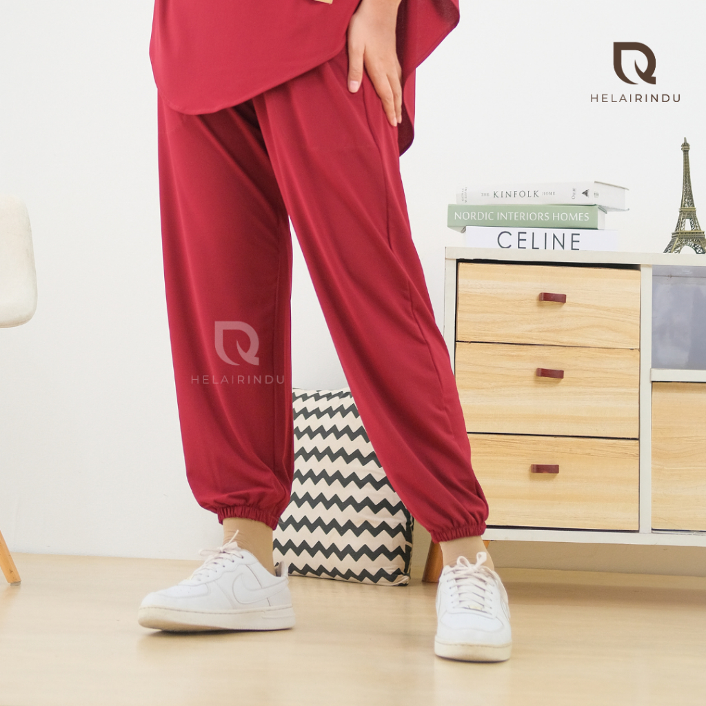 𝐇𝐄𝐋𝐀𝐈𝐑𝐈𝐍𝐃𝐔 - Celana Wanita Jumbo Celamis (Celana Dalam Gamis) Jersey