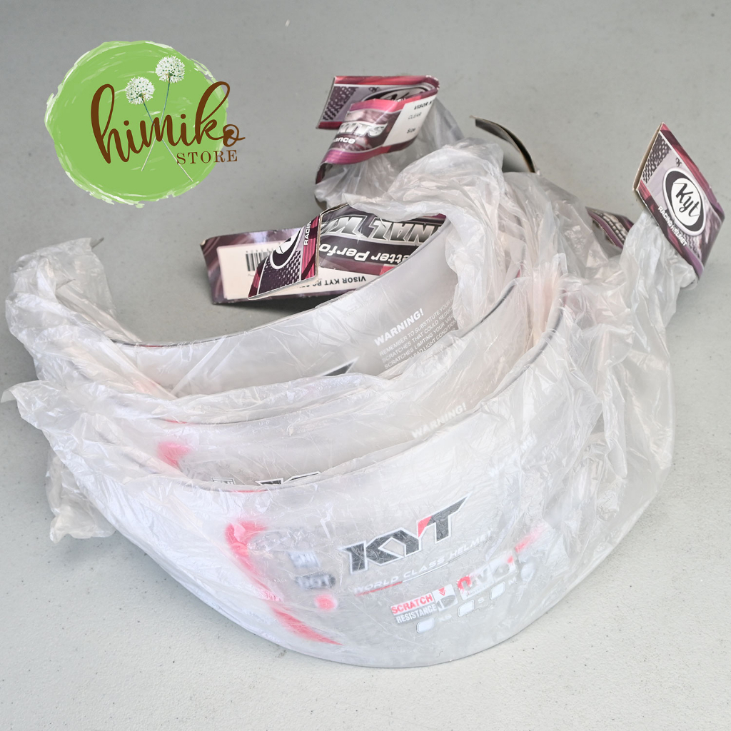 Kaca Helm Visor KYT Rc 7 RC7 RC seven Clear Baru Sisa Stok