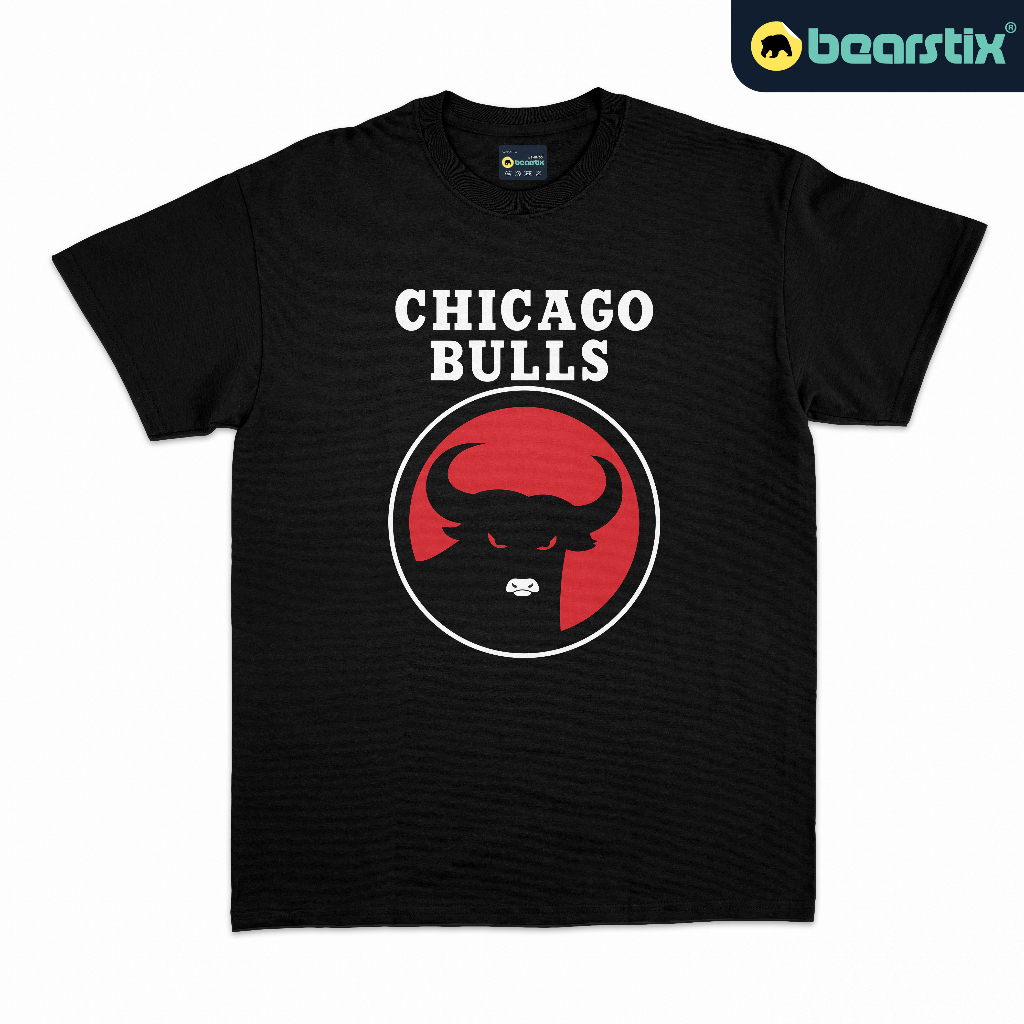 BEARSTIX - Tshirt Chicago Bulls - Kaos PDIP - Baju PDI Perjuangan - Tshirt Parodi
