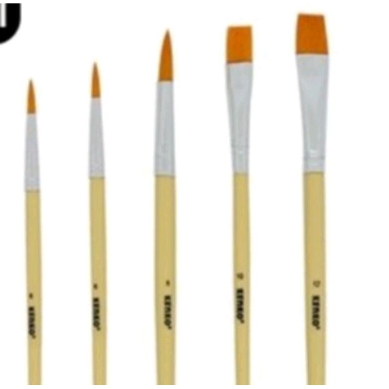 KUAS LUKIS KENKO BR-501 SET 5 PCS