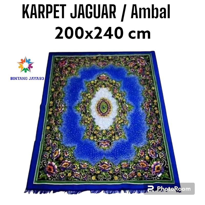 karpet  jaguar jumbo  200x240 cm karpet ambal permadani Tebal