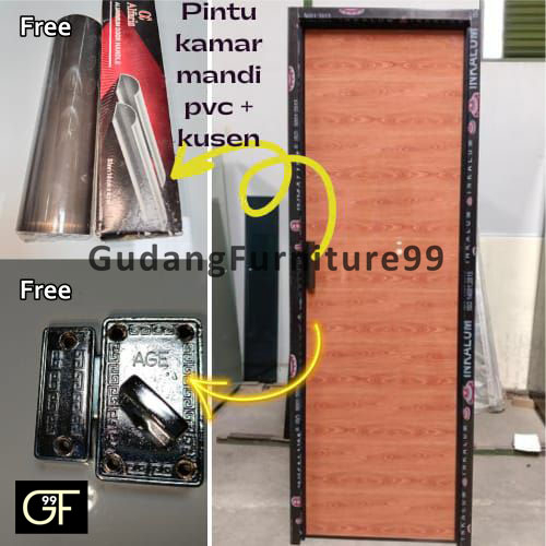 Pintu kamar mandi / Pintu kamar mandi pvc / pintu kamar mandi minimalis / pintu kamar mandi murah
