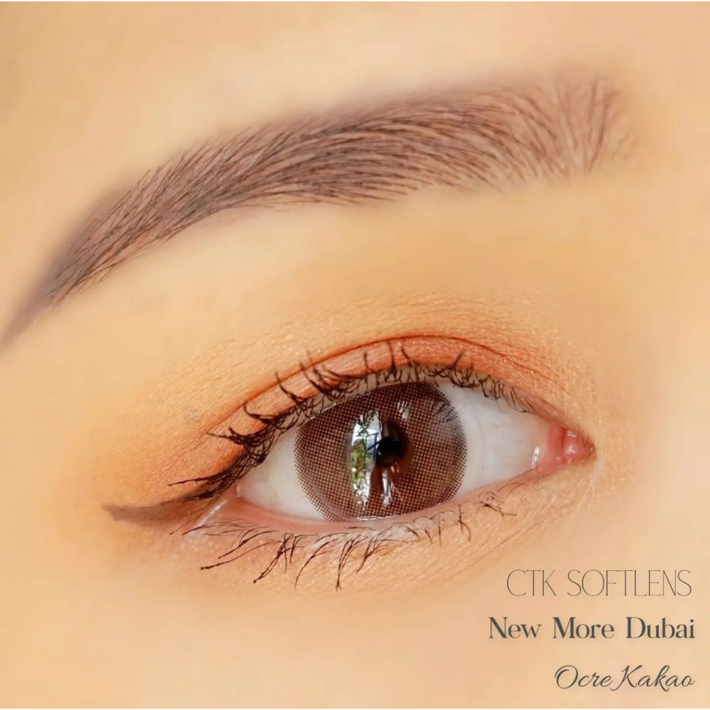 CTK SOFTLENS MINUS NEW MORE DUBAI CTK OCRE KAKAO- 14.5MM