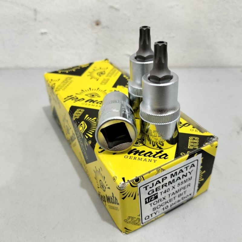 KUNCI SOK BINTANG 1/2 "TJAP MATA" GERMANY T40 & T50 || MATA SOK BINTANG GERMANY