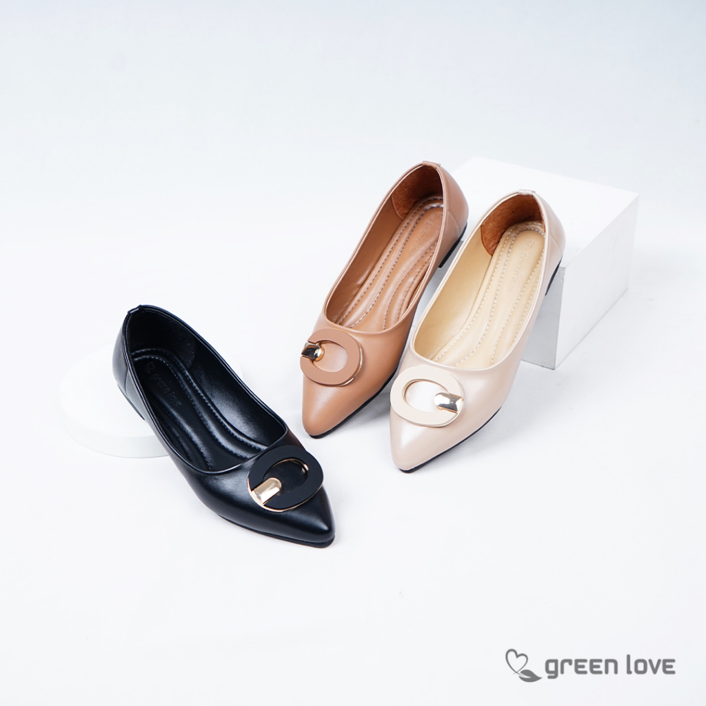 Green Love Sepatu Flat Wanita MARION