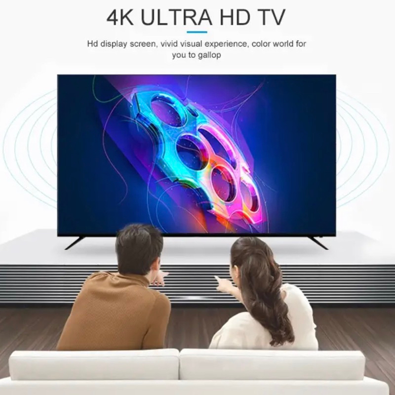 AMEX Led TV 50&quot; Full HD Smart TV Android 4K UHD - Televisi Android 50 Inch