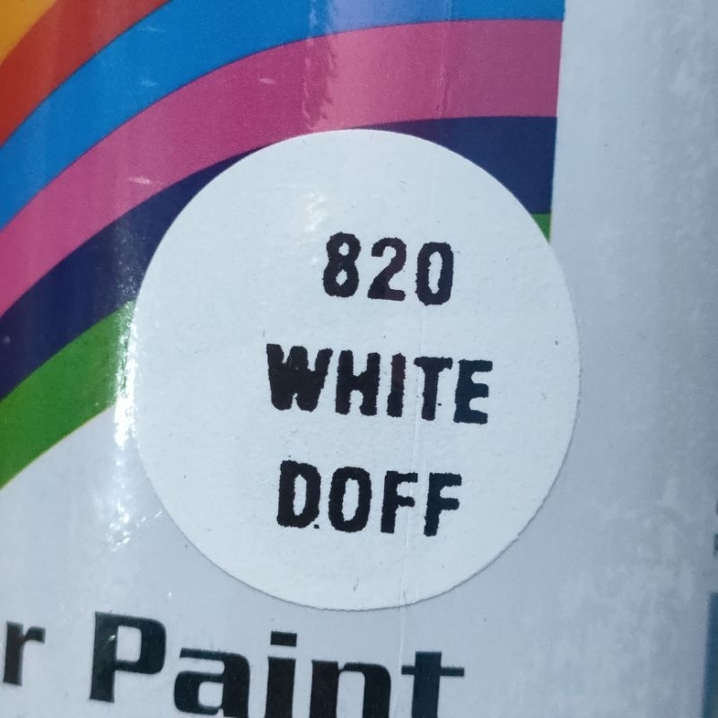 Pilok Pilox Cat Semprot Diton 150cc Putih Dop White Doff 820 Spray Paint